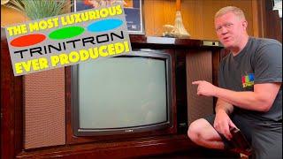1981 Sony Trinitron KV-3000R: The Most Luxurious Trinitron EVER!!!