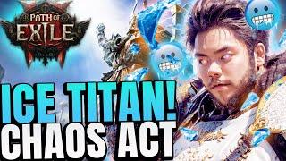 Day 4 ACT 4 | CRUEL ACT ICE TITAN! | Ft. Lord Ruka - Path Of Exile 2