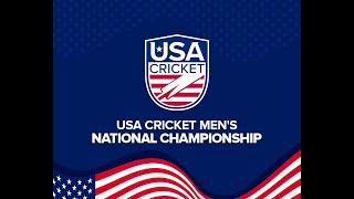 USA CRICKET 2024 - Men's National Championship - Match 5 - South v USA Red