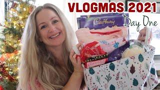 VLOGMAS 2021 DAY ONE WHAT IS IN MY KIDS FIRST OF DECEMBER BOX MICHELLE KAHLER VLOGMAS | AD GIFT IDEA