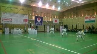 JKA Black Belt Grading (Kihon) under Katsutoshi Shiina Shihan 7th in Kolkata