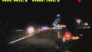 NEW car hits and runs on highway in Russia!