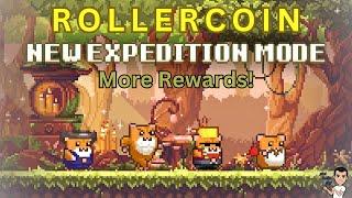 Rollercoin | Expeditions - How It Works | More Rewards