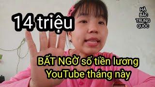 281.dâu việt LÀM YOUTUBE GẦN 2 NĂM, ĐÂY là lần đầu tiên nhận TIỀN LƯƠNG YOUTUBE nhiều như thế !