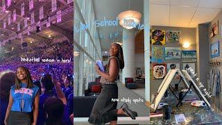 LAW SCHOOL DIARIES: new study spots, research problems, outfits, paint n sip night + duke basketball