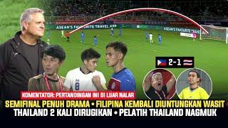  "INI SEMIFINAL PALING GILA" Thailand Dikerjain Wasit ~ Filipina Menang Curang ~ Eliano Muncul