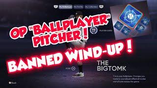 OP BALLPLAYER PITCHER WITH BANNED WIND UP IN MLB THE SHOW 21! HOW TO MAKE YOURS A GOD ALSO!