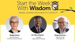 WeeklyWisdom Interview with RMU President Chris Howard