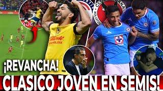 AMERICA DERROTA 0-2 vs UN DECEPCIONANTE TOLUCA | JARDINE CONTUNDENTE | CLASICO JOVEN en SEMIS