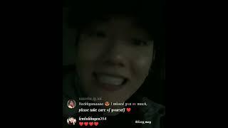 070323 / Baekhyun Instagram Live