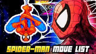 SPIDER-MAN MOVE LIST - Marvel vs. Capcom 2: New Age of Heroes (MvC2)