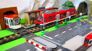 Spielzeug Straßenbahnen und Oberleitungsbusse/Dickie Toys City Liner Tram/Articulated Trolleybus