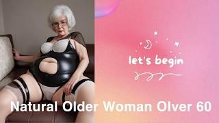 Natural elderly women in the bedroom   Chic and Elegance #beauty #style #elegant