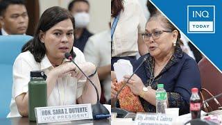 VP Sara to solons: Stop using witnesses with no credibility | INQToday