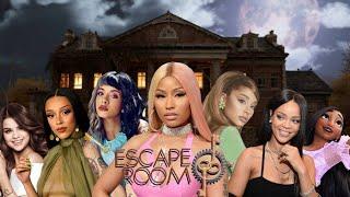 Celebrities at Escape Room (inspired by @VanityLessons, @Moonlight-Edits, @marvelntukn more)