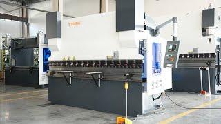 WC67K-100T3200 NC Hydraulic Press Brake With E21 and Safety Reset Button