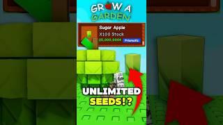  *DO THIS* GET UNLIMITED SUGAR APPLES?! | Grow A Garden Summer Update Glitch method #growagarden