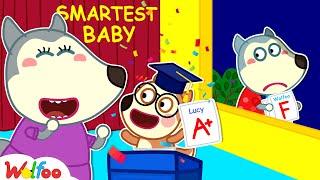 Wolfoo, Don't Feel Jealous! Baby Lucy Is Genius - Kids Stories About Wolfoo Family | Wolfoo Channel