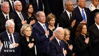 All Living U.S. Presidents Attend Jimmy Carter Funeral: Top Moments | WSJ News