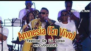 Amnesia (En Vivo) - Yasser Ramos y El Tumbao Mayombe | Festival De La Salsa en Cuba 2023 | New Coros