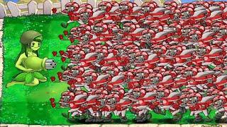 Girl Gatling Pea Vs 99999 Football  Plants Vs Zombies Battlez