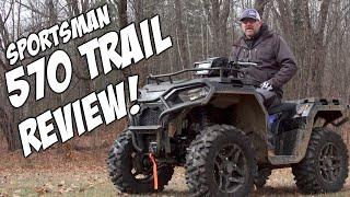 2021 Polaris Sportsman 570 Trail ATV TEST RIDE Review