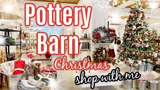 What's new at Pottery Barn for Christmas 2023!  Shop with me for Christmas Decor at Pottery Barn