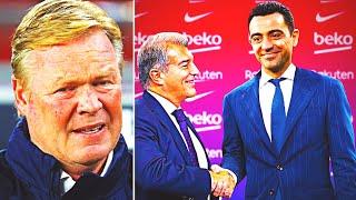 WHAT'S HAPPENING?! KOEMAN - OUT! BARCELONA TO APPOINT XAVI?! Laporta will announce a new coach!