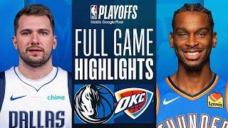 MAVERICKS vs THUNDER FULL GAME 1 HIGHLIGHTS | May 7, 2024 | NBA Playoffs 2024 Full Game Highlights