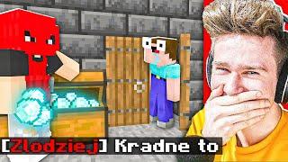 SZCZERY ZŁODZIEJ TROLL na WIDZACH XDDD | Minecraft Extreme