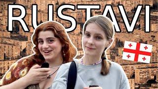 Exploring Georgia with a local! // The SOVIET city of Rustavi