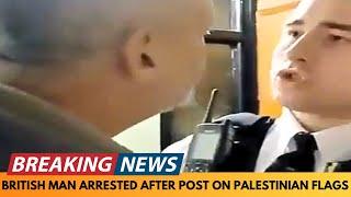 BREAKING NEWS: POLICE ARREST MAN AT 4AM FOR SOCIAL MEDIA POSTS ABOUT PALESTINE