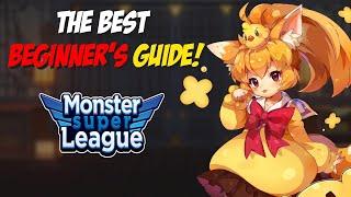 Beginner's Guide in 7 Minutes! | Monster Super League