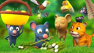 जादुई चूहा बिल्ली और विशाल सब्जी - Magical Rat Cat Giant Chilly Hindi Kahaniya Moral | JOJO TV Kids