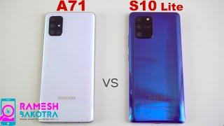 Samsung Galaxy A71 vs S10 Lite SpeedTest and Camera Comparison