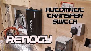 Renogy 1000w Inverter Automatic Transfer Switch VW Campervan