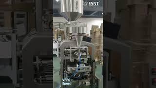 High Speed Continuous Motion VFFS with Cup Doser  150BPM #Shorts