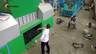 Tire Steel Wire Shredder Machine - Steel Scrap Recycling