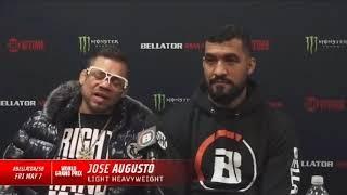 Jose Augusto reveals what he would do with million dollar Bellator Grand Prix winnings