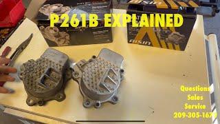 PRIUS WATER PUMP FAIL. P261B code problems 2010-2015 Prius