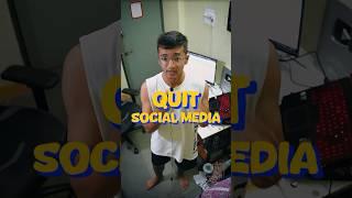 This is why I QUIT SOCIAL MEDIA #internet #shorts #akashmajumder #discipline #socialmedia