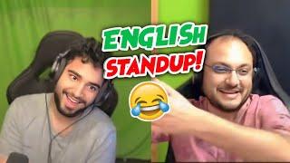 SAMAY RAINA is Doing English Standup !  [Recent Live With Sagar Shah]