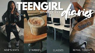 TEENGIRL DIARIES 002  | Fall Shopping, Hair Struggles, Starbucks, Classes