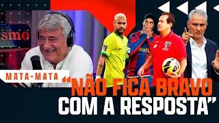 NEYMAR X R10? TITE X MURICY? MATA-MATA COM CLÉBER MACHADO