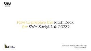 HOW TO PREPARE FOR SWA SCRIPT LAB 2023