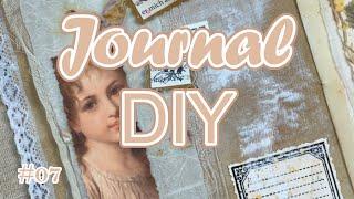 DIY Journal || DIY || Vintage etc. || Craft with me || #07