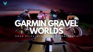 Garmin Gravel Worlds 2024 - Elite Men's Raw Highlights