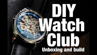 DIY watch Club Initial look and build of the Mosel Skeleton Watch…