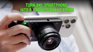 Smartphone to Pro Camera: SwitchLens with M43 Lenses & RAW Photos! (4K/60fps, Autofocus)