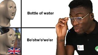 When British People Say Water In The USA